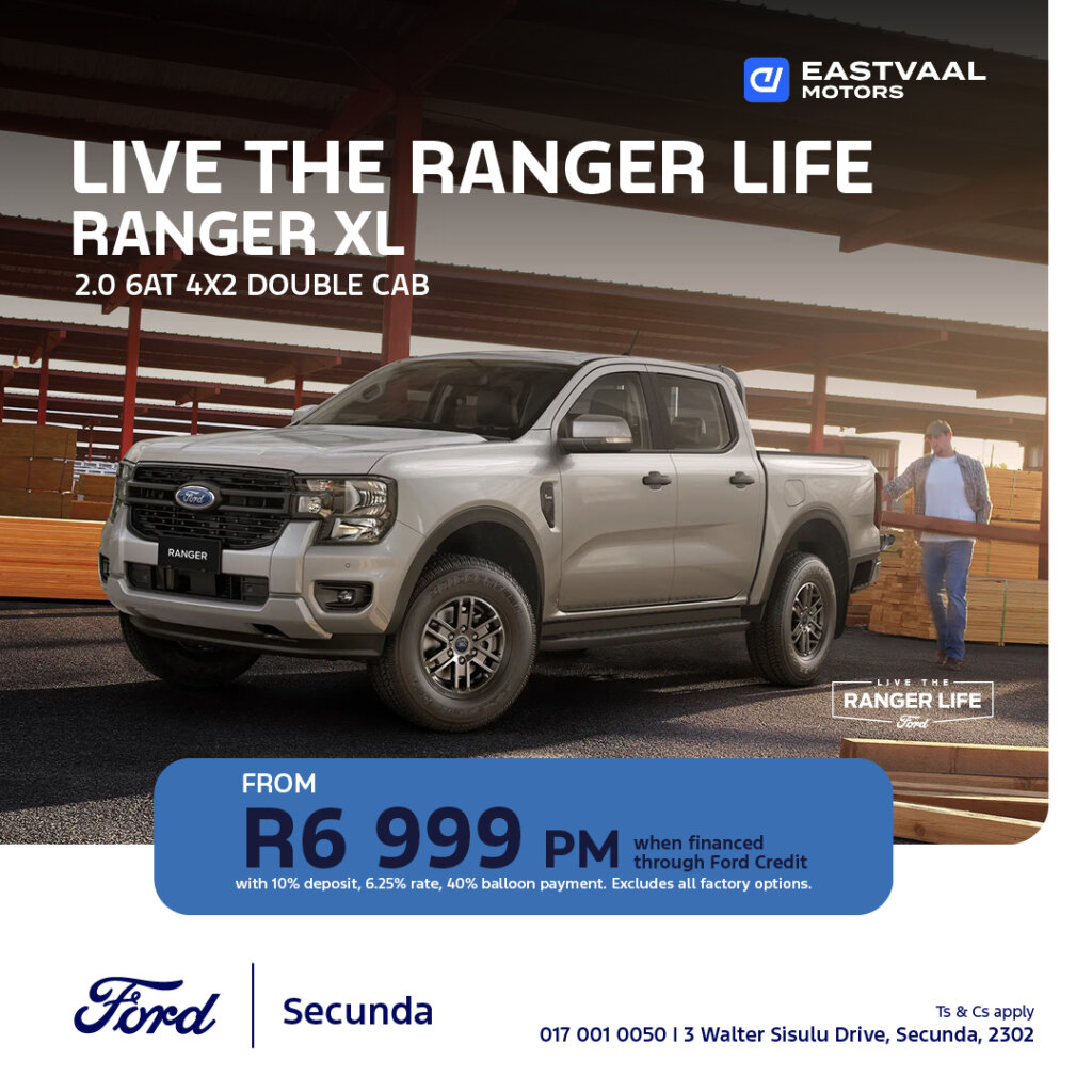 RANGER XL 2.0 6AT 4X2 DOUBLE CAB from Eastvaal Motors